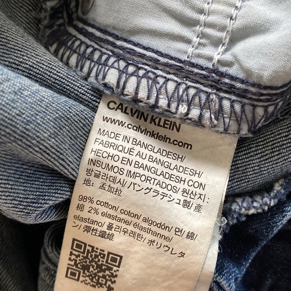 Calvin Klein Womens‎ Slim Boyfriend Jeans 14 - Picture 4 of 6